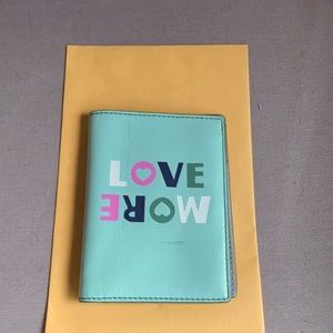 NWT Genuine Fossil Leather Wallet and Passport Holder